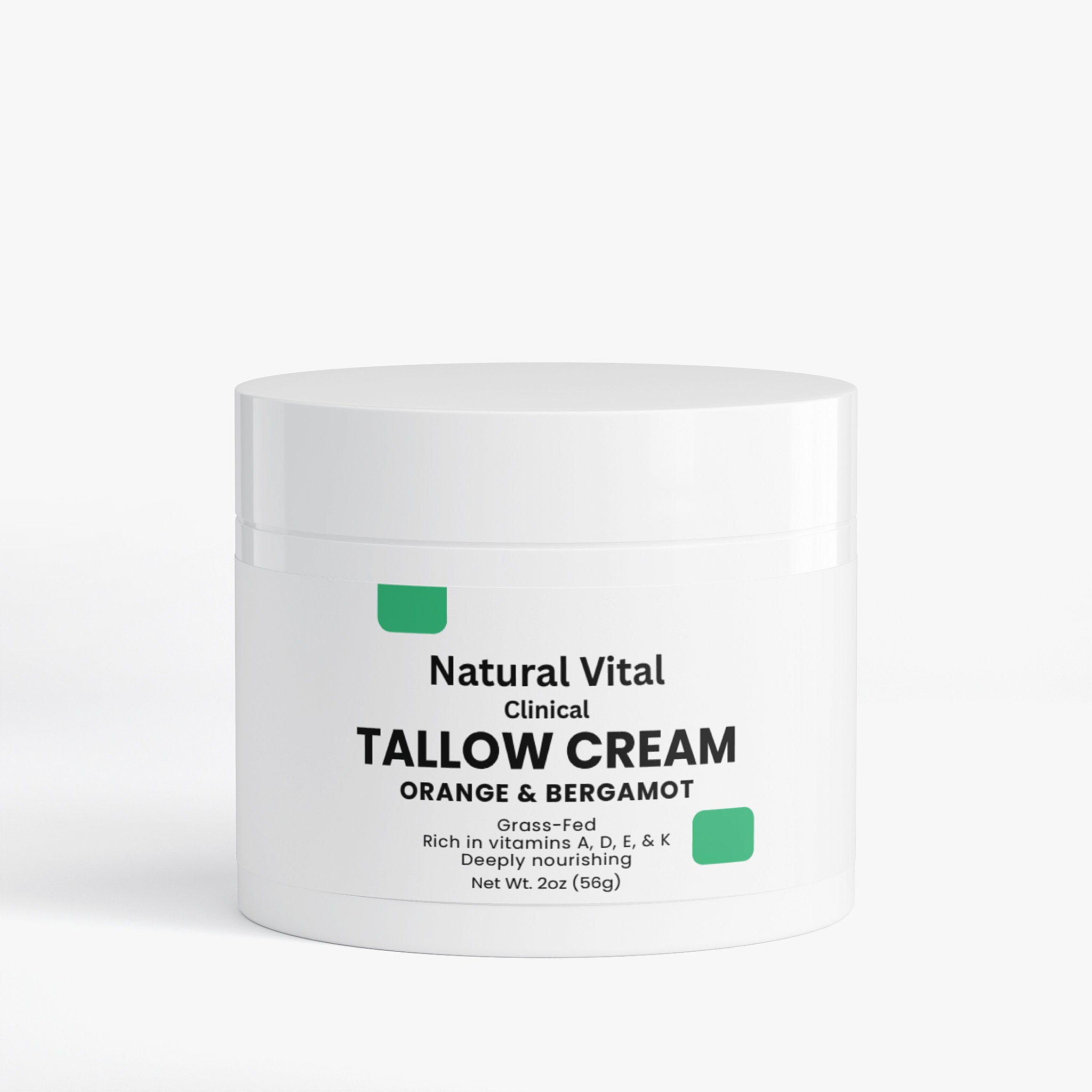 Tallow Cream Orange & Bergamot