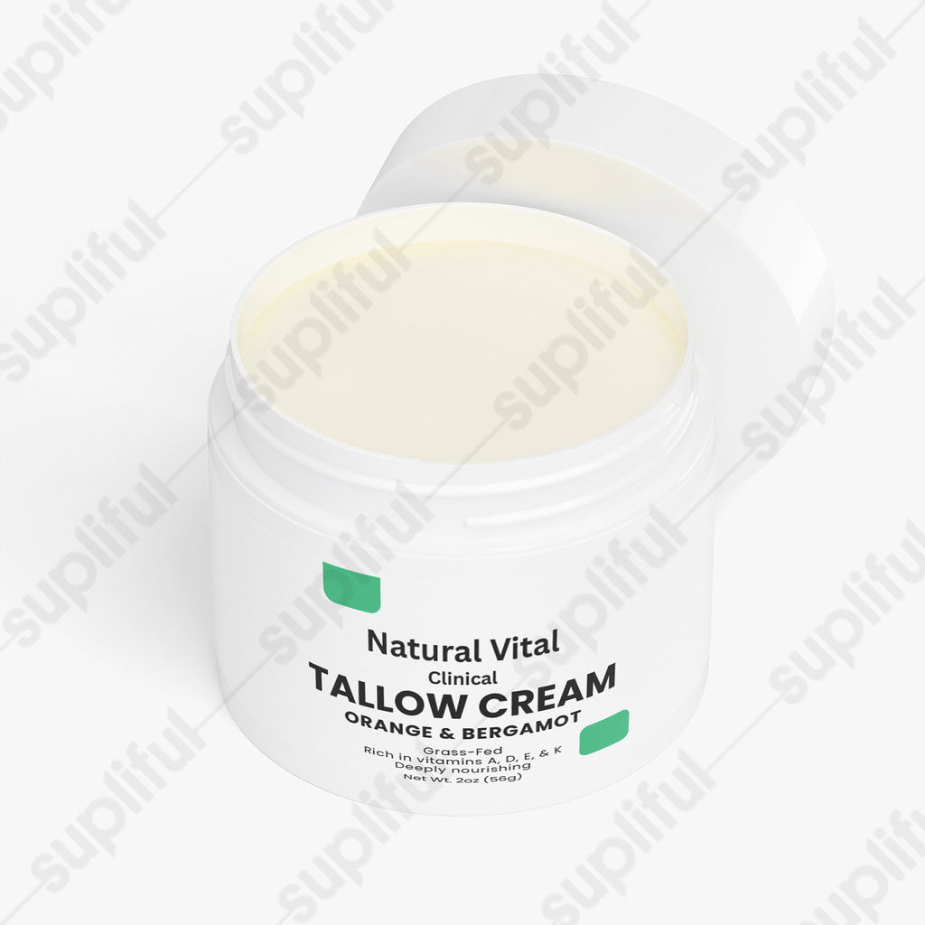 Tallow Cream Orange & Bergamot