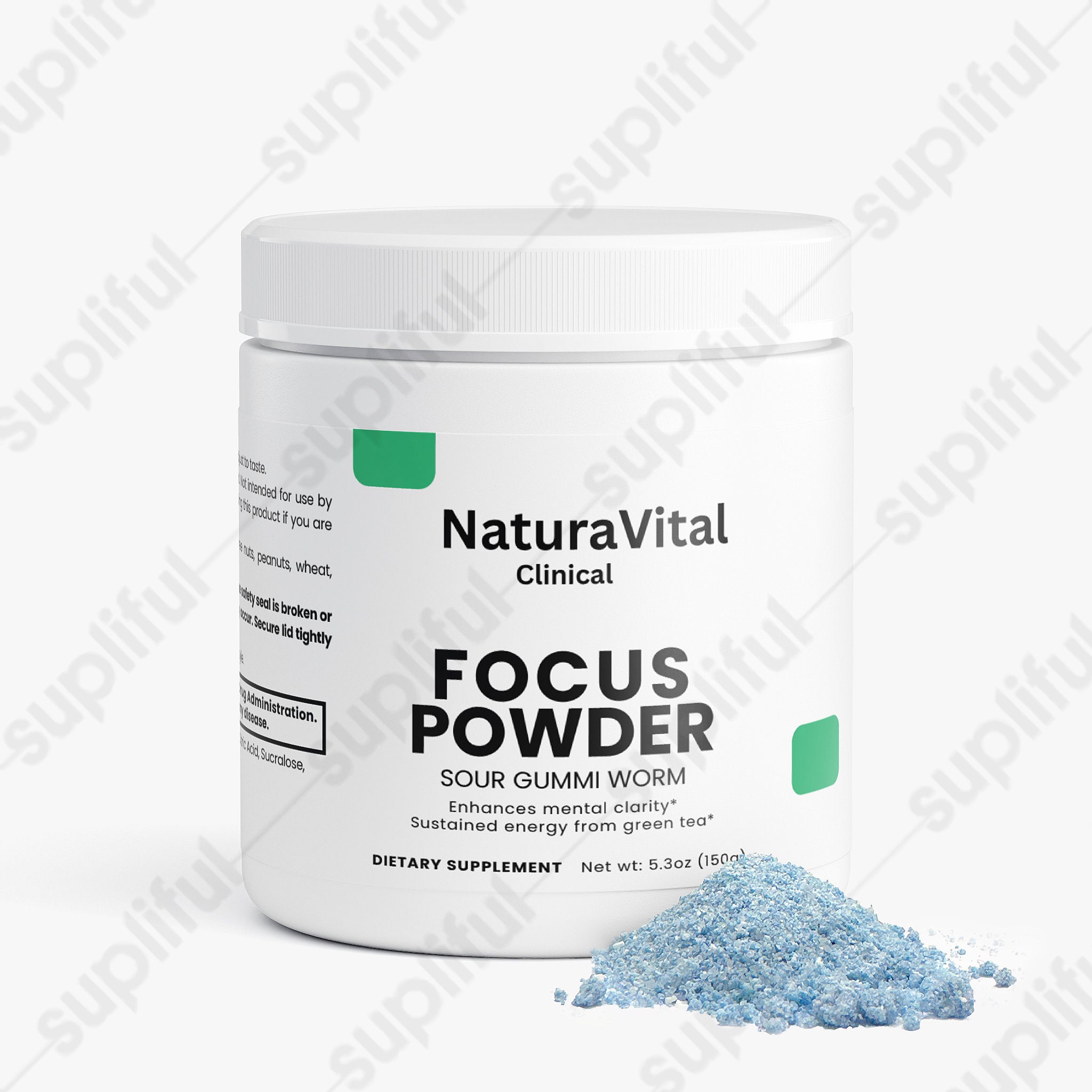 Focus Powder (Sour Gummi Worm)