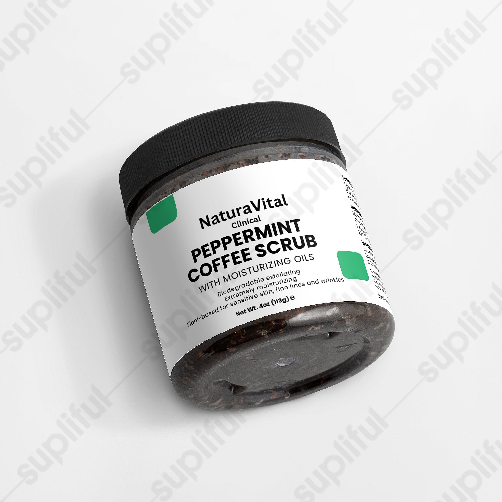 Peppermint Coffee Scrub