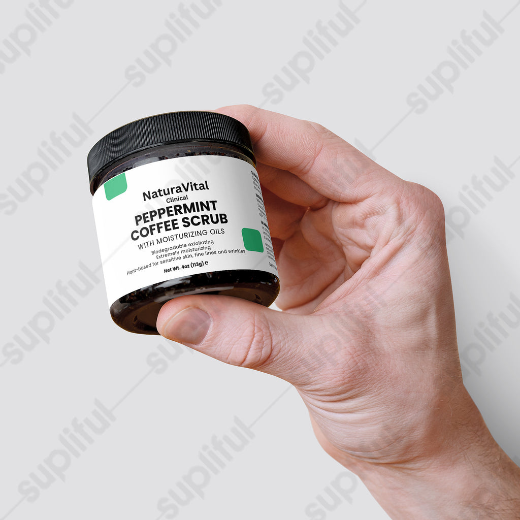 Peppermint Coffee Scrub