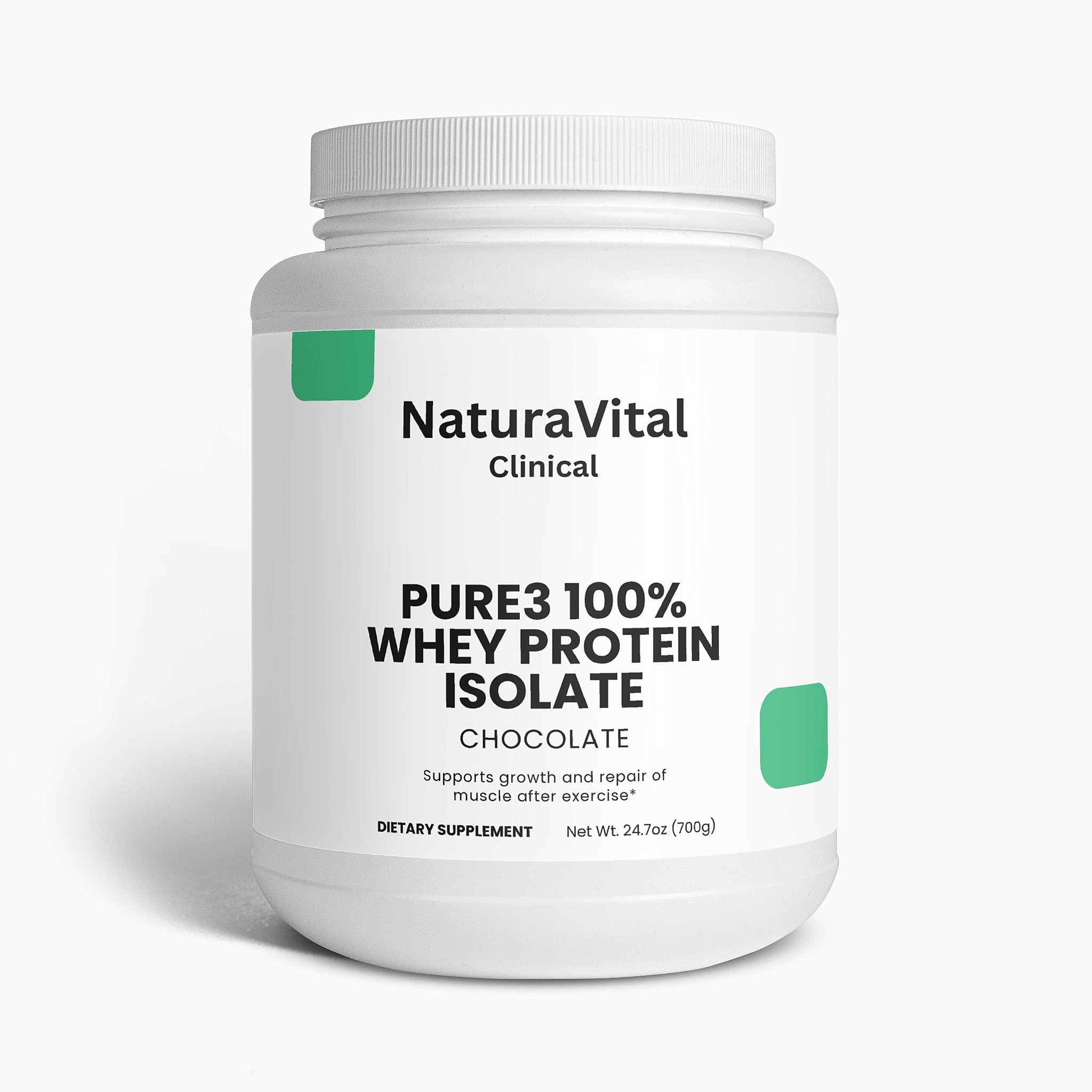 Pure3 100% Whey Protein Isolate (Chocolate)