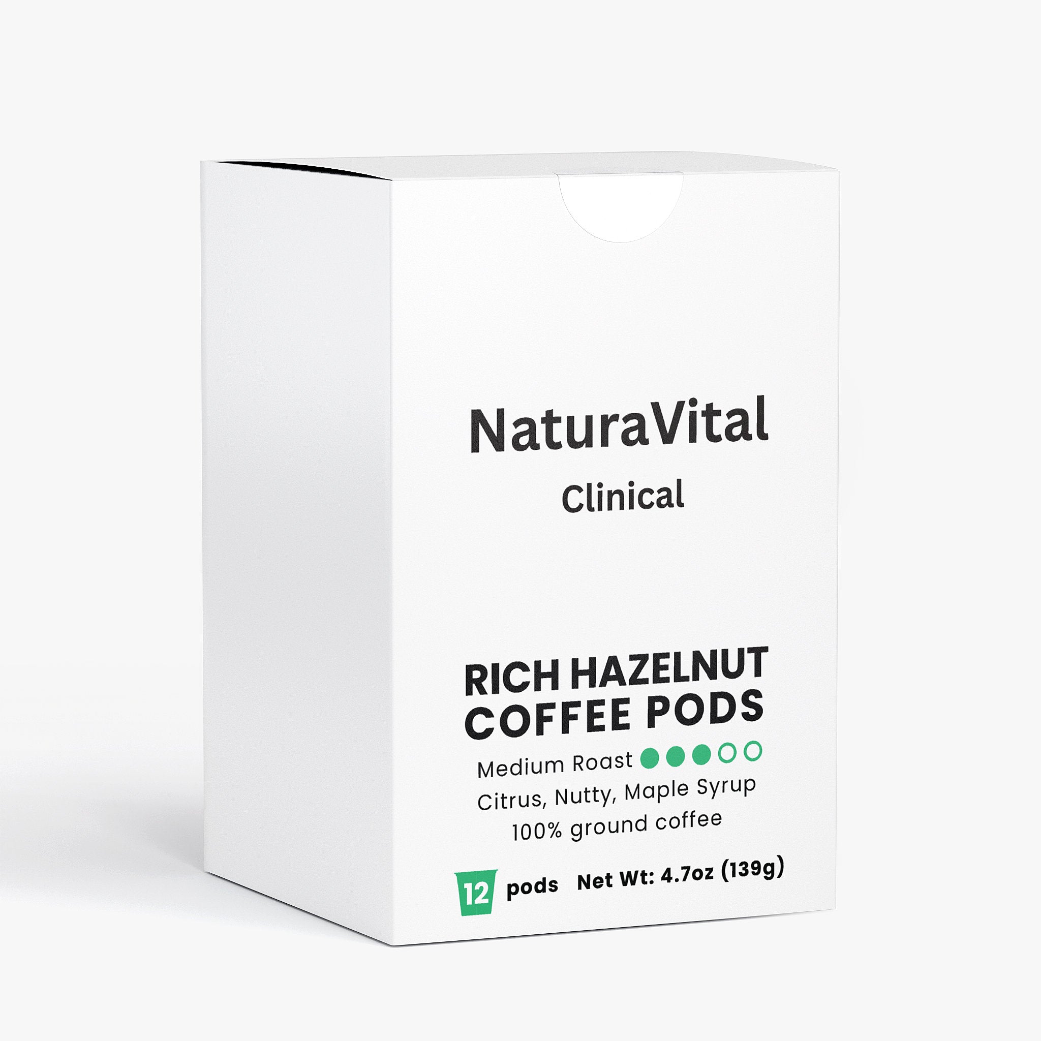 Rich Hazelnut Coffee Pods (Medium Roast)