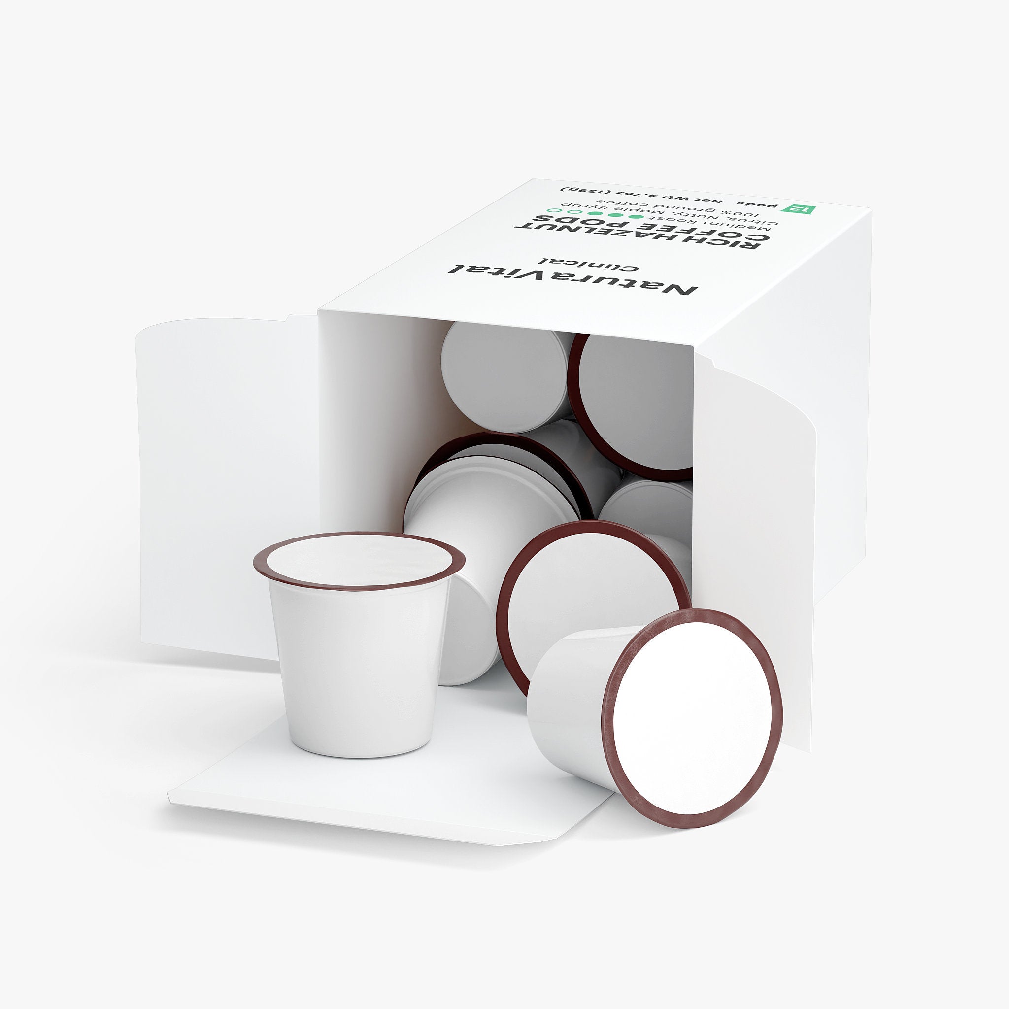 Rich Hazelnut Coffee Pods (Medium Roast)